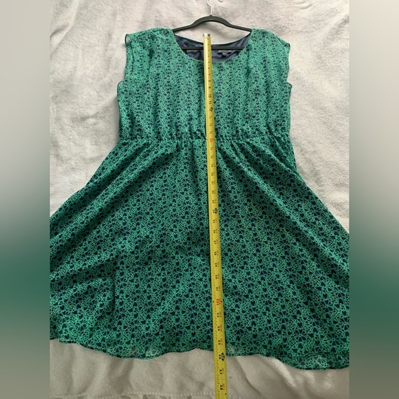 GAP Green and Navy Heart Dress XXL - Picture 8 of 15